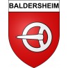 Pegatinas escudo de armas de Baldersheim adhesivo de la etiqueta engomada