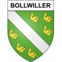 Bollwiller Sticker wappen, gelsenkirchen, augsburg, klebender aufkleber
