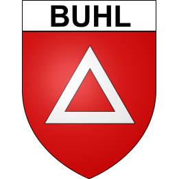 Buhl Sticker wappen, gelsenkirchen, augsburg, klebender aufkleber