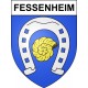 Stickers coat of arms Fessenheim adhesive sticker