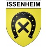 Stickers coat of arms Issenheim adhesive sticker