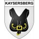 Kaysersberg 68 ville sticker blason écusson autocollant adhésif
