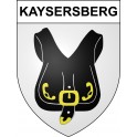 Kaysersberg Sticker wappen, gelsenkirchen, augsburg, klebender aufkleber