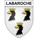 Labaroche Sticker wappen, gelsenkirchen, augsburg, klebender aufkleber
