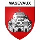 Masevaux 68 ville sticker blason écusson autocollant adhésif