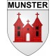 Munster 68 ville sticker blason écusson autocollant adhésif