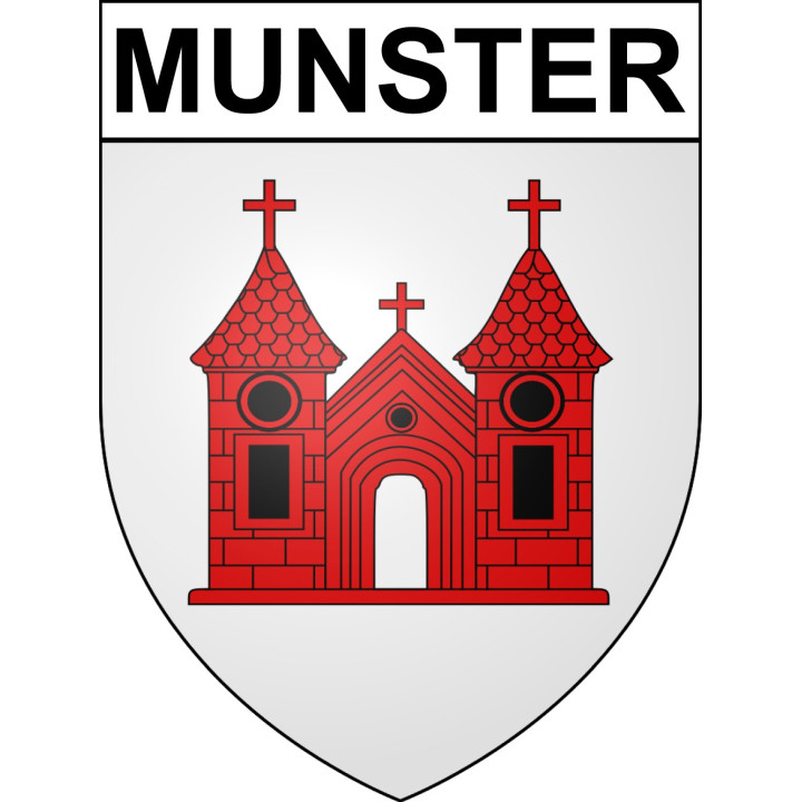 Stickers coat of arms Munster adhesive sticker