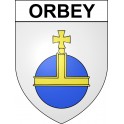 Stickers coat of arms Orbey adhesive sticker