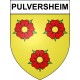 Adesivi stemma Pulversheim adesivo