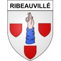 Ribeauvillé 68 ville sticker blason écusson autocollant adhésif