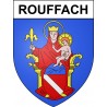 Rouffach Sticker wappen, gelsenkirchen, augsburg, klebender aufkleber