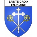 Adesivi stemma Sainte-Croix-en-Plaine adesivo