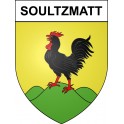 Stickers coat of arms Soultzmatt adhesive sticker