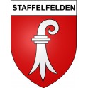 Stickers coat of arms Staffelfelden adhesive sticker