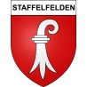 Staffelfelden 68 ville sticker blason écusson autocollant adhésif