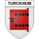 Stickers coat of arms Turckheim adhesive sticker