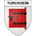 Stickers coat of arms Turckheim adhesive sticker