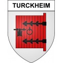 Turckheim Sticker wappen, gelsenkirchen, augsburg, klebender aufkleber