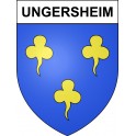 Stickers coat of arms Ungersheim adhesive sticker