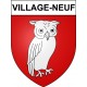 Village-Neuf 68 ville sticker blason écusson autocollant adhésif