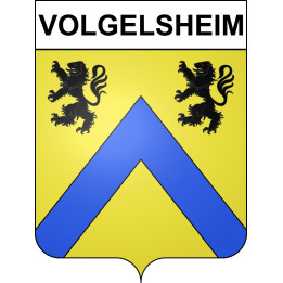 Volgelsheim Sticker wappen, gelsenkirchen, augsburg, klebender aufkleber