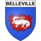 Stickers coat of arms Belleville adhesive sticker