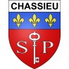 Adesivi stemma Chassieu adesivo