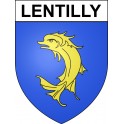 Adesivi stemma Lentilly adesivo