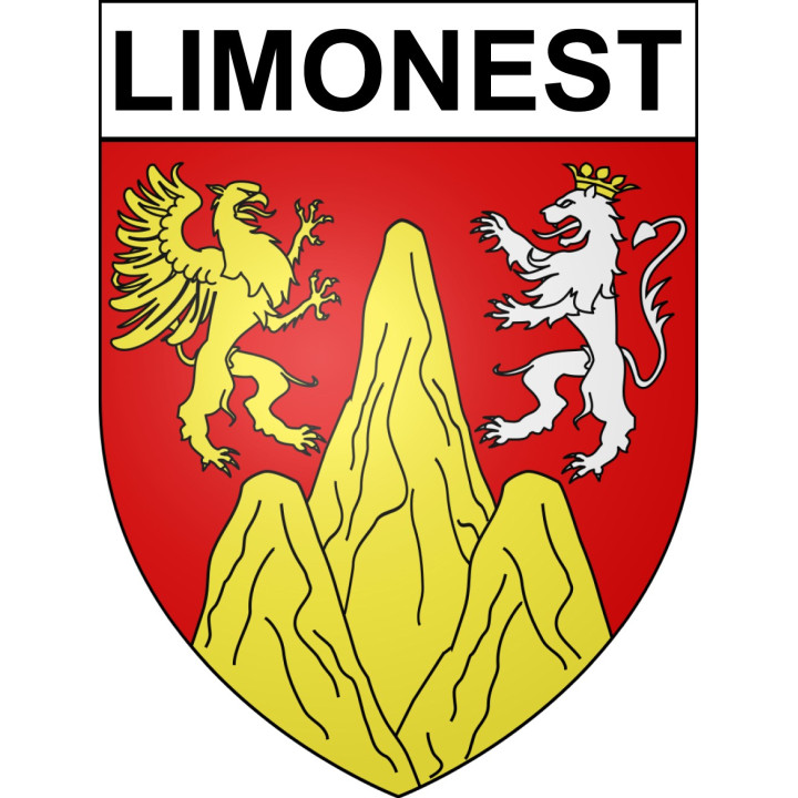 Limonest 69 ville sticker blason écusson autocollant adhésif