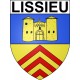 Lissieu Sticker wappen, gelsenkirchen, augsburg, klebender aufkleber