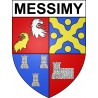 Stickers coat of arms Messimy adhesive sticker