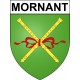 Mornant 69 ville sticker blason écusson autocollant adhésif