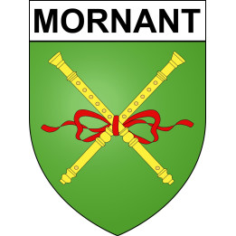 Mornant 69 ville sticker blason écusson autocollant adhésif