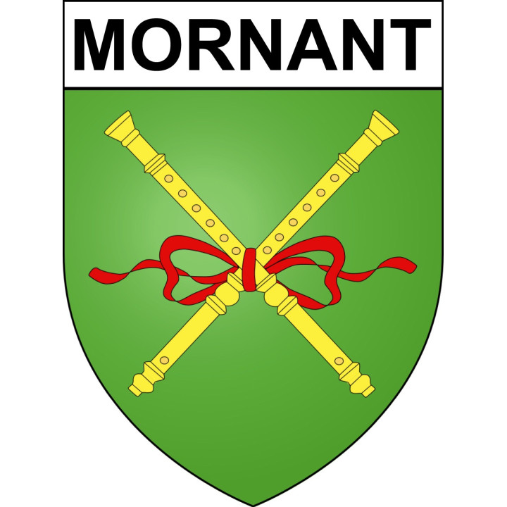 Stickers coat of arms Mornant adhesive sticker