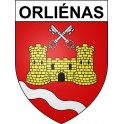 Adesivi stemma Orliénas adesivo