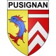 Stickers coat of arms Pusignan adhesive sticker