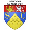 Stickers coat of arms Saint-Cyr-au-Mont-d'Or adhesive sticker