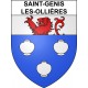 Stickers coat of arms Saint-Genis-les-Ollières adhesive sticker