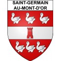 Saint-Germain-au-Mont-d'Or 69 ville sticker blason écusson autocollant adhésif