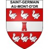 Stickers coat of arms Saint-Germain-au-Mont-d'Or adhesive sticker