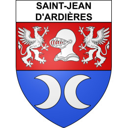 Saint-Jean-d'Ardières Sticker wappen, gelsenkirchen, augsburg, klebender aufkleber