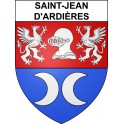 Saint-Jean-d'Ardières Sticker wappen, gelsenkirchen, augsburg, klebender aufkleber