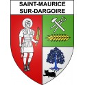 Saint-Maurice-sur-Dargoire Sticker wappen, gelsenkirchen, augsburg, klebender aufkleber