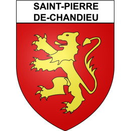 Saint-Pierre-de-Chandieu Sticker wappen, gelsenkirchen, augsburg, klebender aufkleber