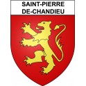 Saint-Pierre-de-Chandieu Sticker wappen, gelsenkirchen, augsburg, klebender aufkleber