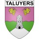 Stickers coat of arms Taluyers adhesive sticker