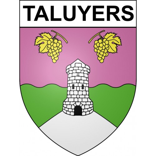 Stickers coat of arms Taluyers adhesive sticker
