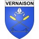 Vernaison Sticker wappen, gelsenkirchen, augsburg, klebender aufkleber