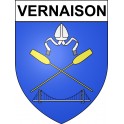 Stickers coat of arms Vernaison adhesive sticker