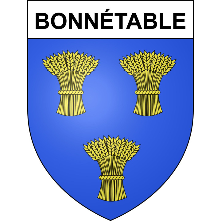 Stickers coat of arms Bonnétable adhesive sticker